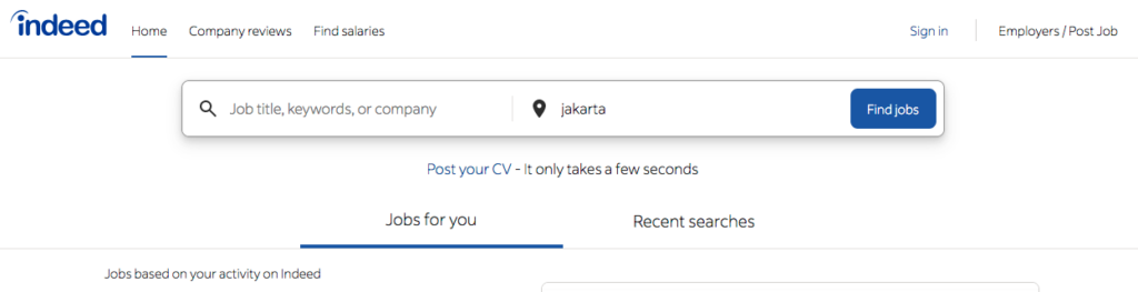 aplikasi jobseeker 