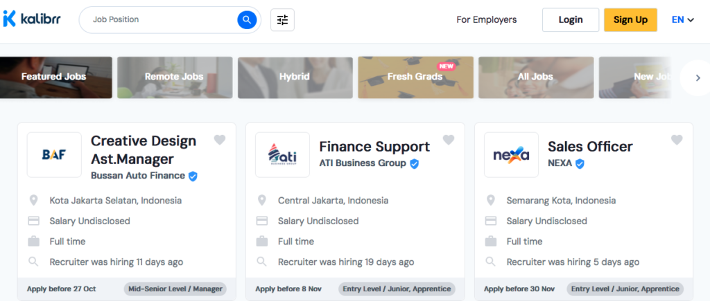 aplikasi jobseeker 