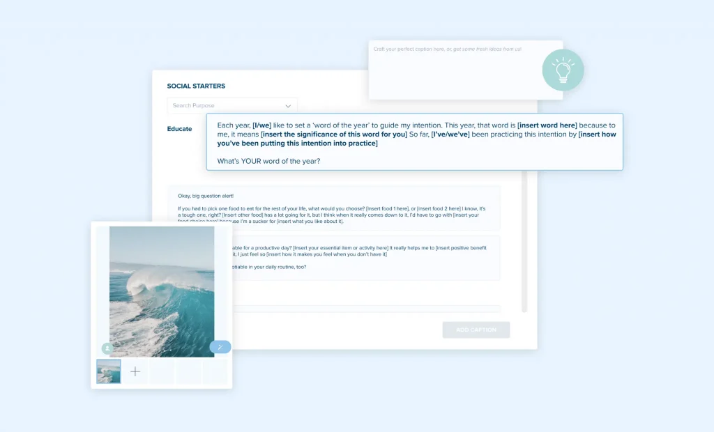 tips menulis caption