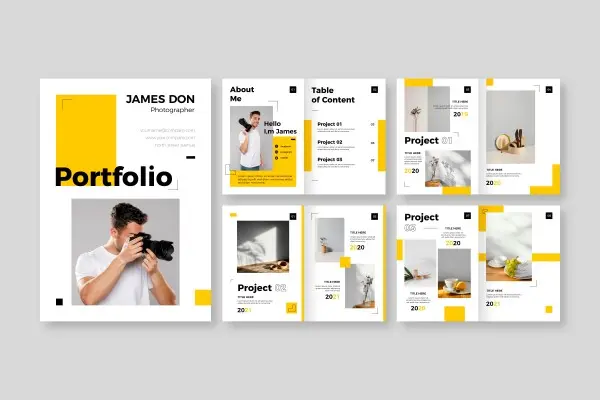Contoh Isi Portofolio