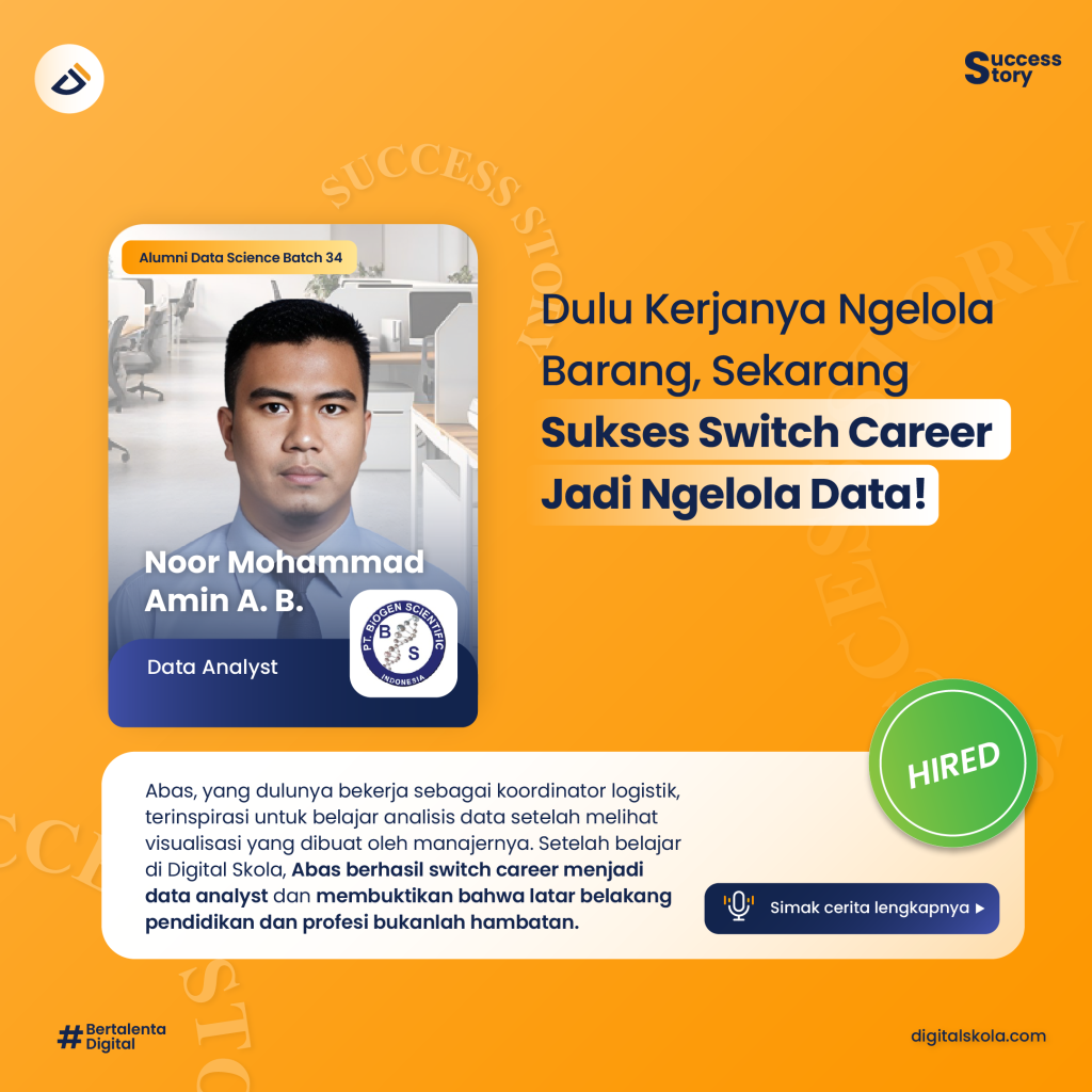 Switch Career Bisa Jadi Data Analyst
