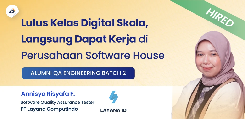 Review Mini Bootcamp Qa Engineer Digital Skola Annisa Risyafa