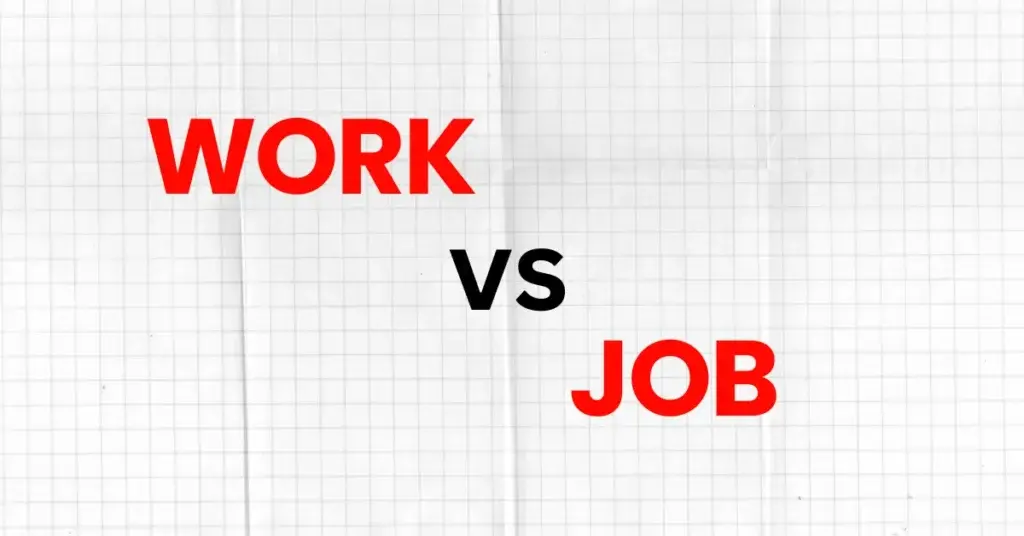 Kapan Sebaiknya Menggunakan Job atau Work