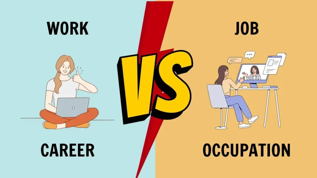 perbedaan job dan work dalam bahasa inggris