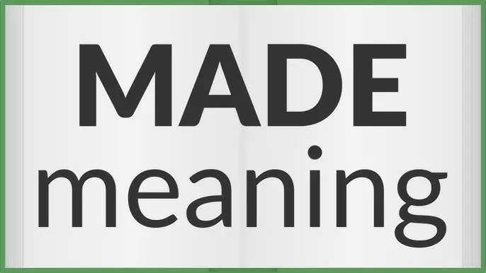 perbedaan made of, made by, dan made with dalam bahasa inggris
