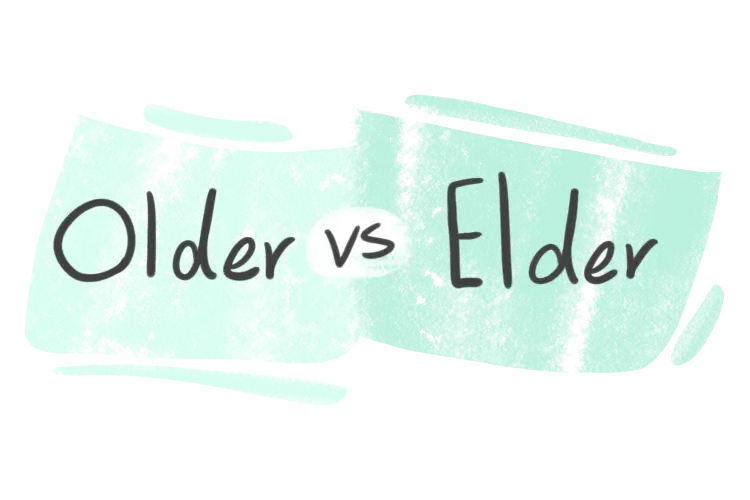 perbedaan older dan elder dalam bahasa inggris
