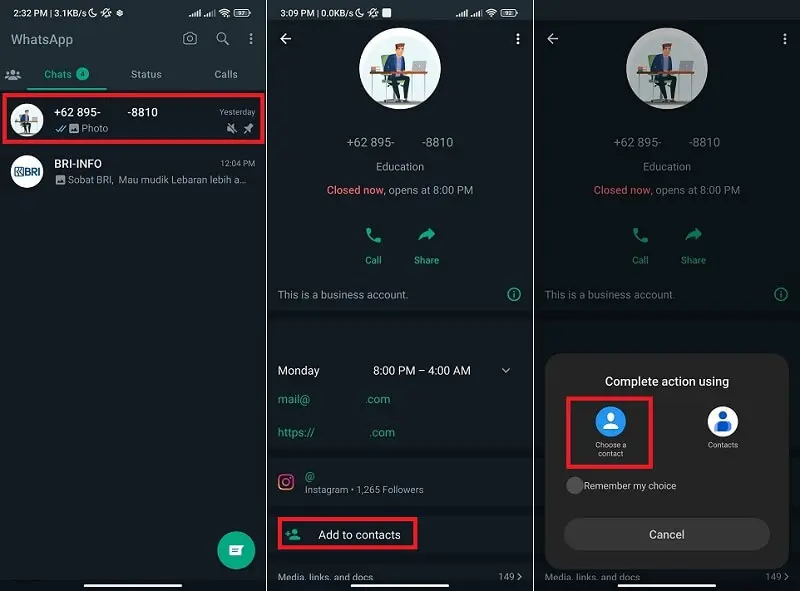 Bagaimana Cara Mengembalikan Nama Kontak yang Hilang di WhatsApp