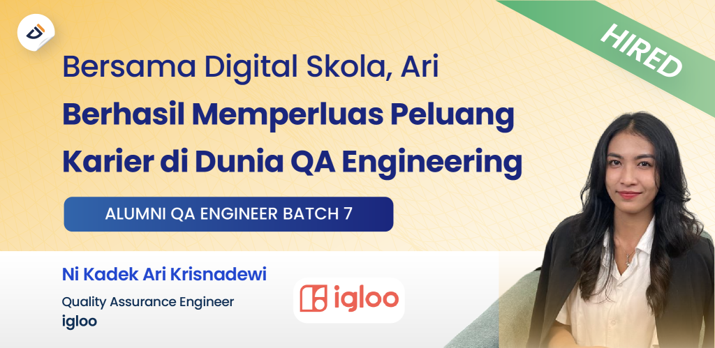 Review Mini Bootcamp QA Engineer Digital Skola: Ni Kadek Ari 