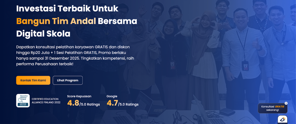 Rekomendasi Corporate Training Sales Terbaik