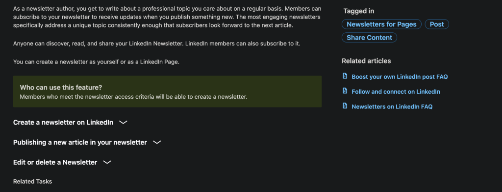 Newsletter Profesional