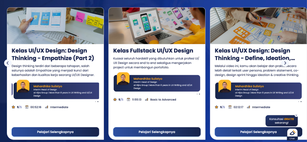 Rekomendasi Bootcamp UI/UX Berbayar Terbaik di Indonesia