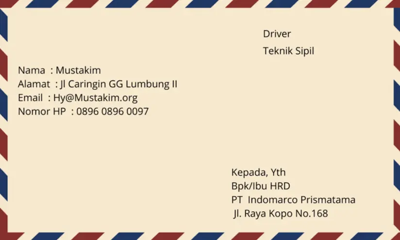 Bagaimana Tips Agar Amplop Lamaran Kerja Dilirik HRD?