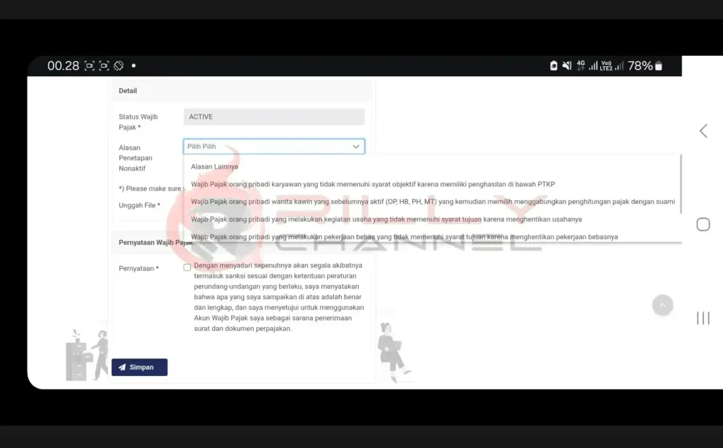 Bagaimana Cara Menonaktifkan NPWP