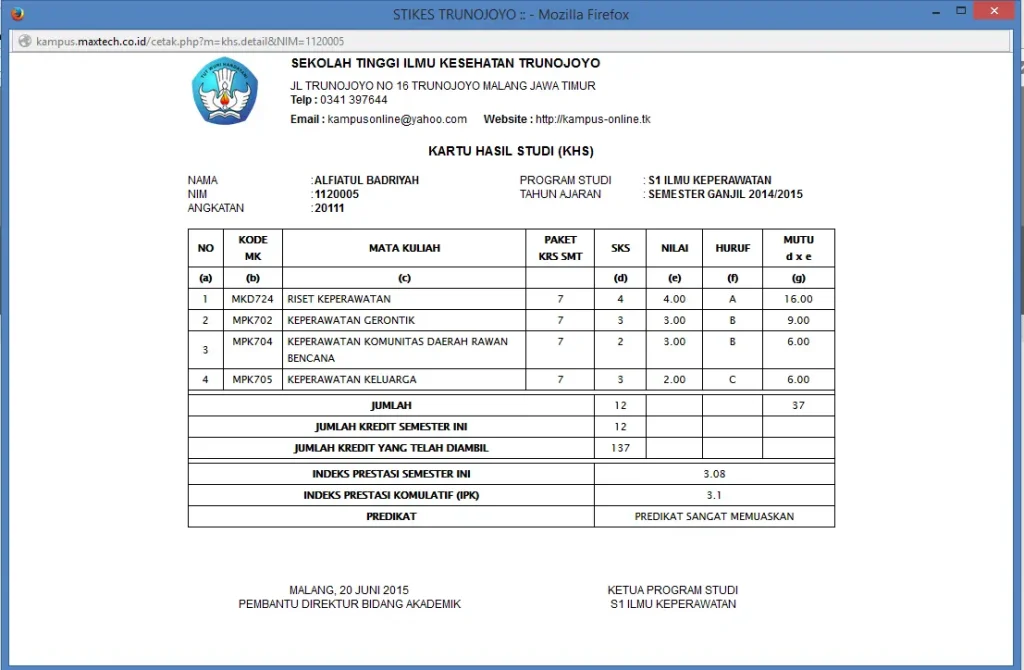 Bagaimana Tips Mengoptimalkan Nilai dari KHS