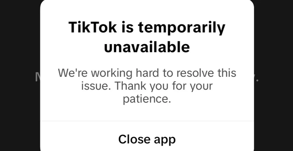 Kenapa Aplikasi TikTok Tidak Bisa Dibuka