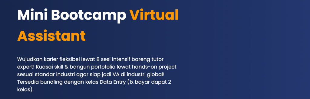Yuk, Mulai Karier Jadi Virtual Assistant Bersama Digital Skola!